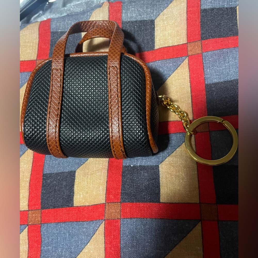 Bottega Veneta Black and Brown Mini Bag